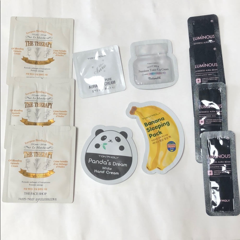 K beauty packet bundle